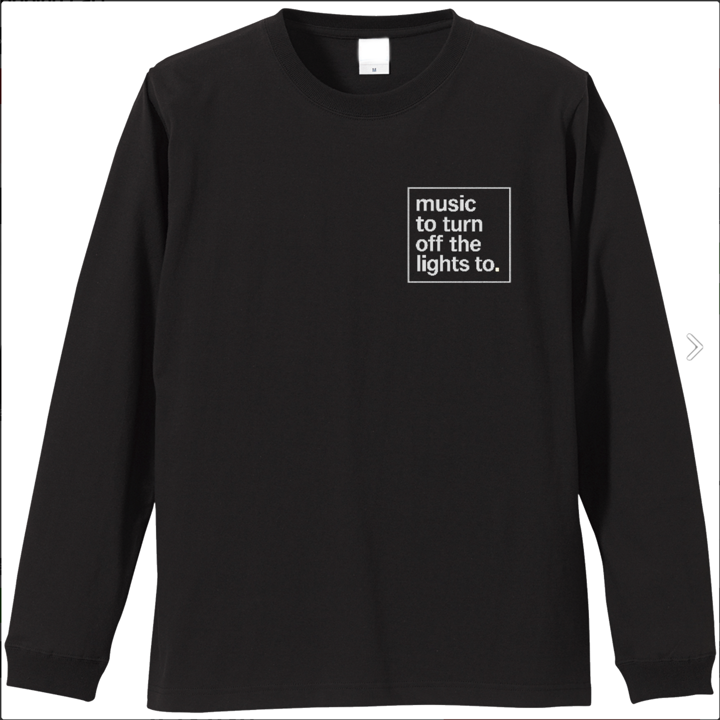 "LIGHTS OFF" ORIGINAL LONG SLEEVE SHIRT